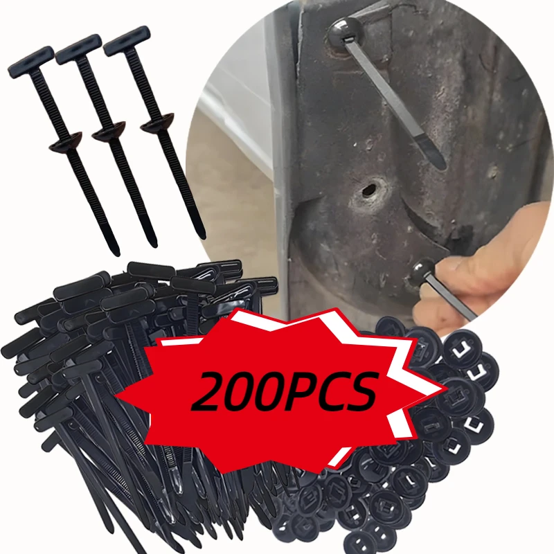 Car Cable Organizer - Attaches-câbles en nylon robustes à verrouillage